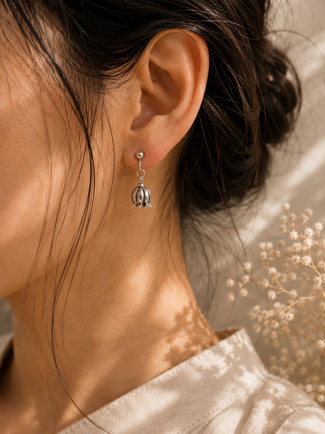 Tulip Drop Earrings