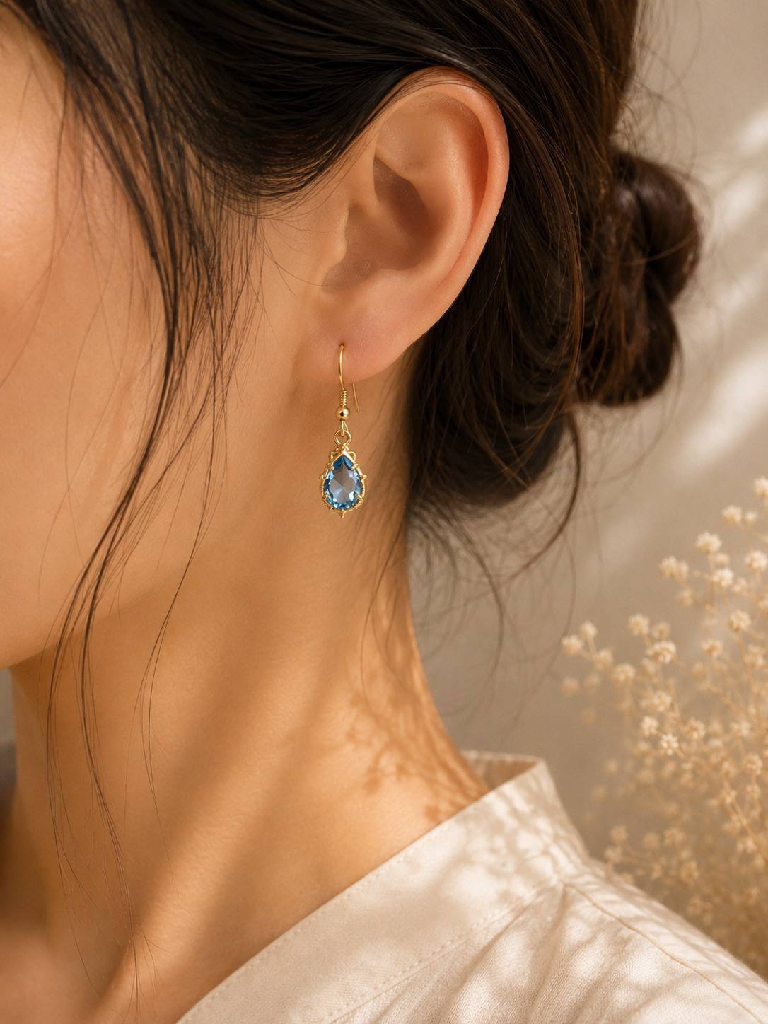 Tulip Drop Earrings - Image 2