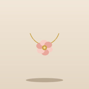 Petal Pendant Necklace